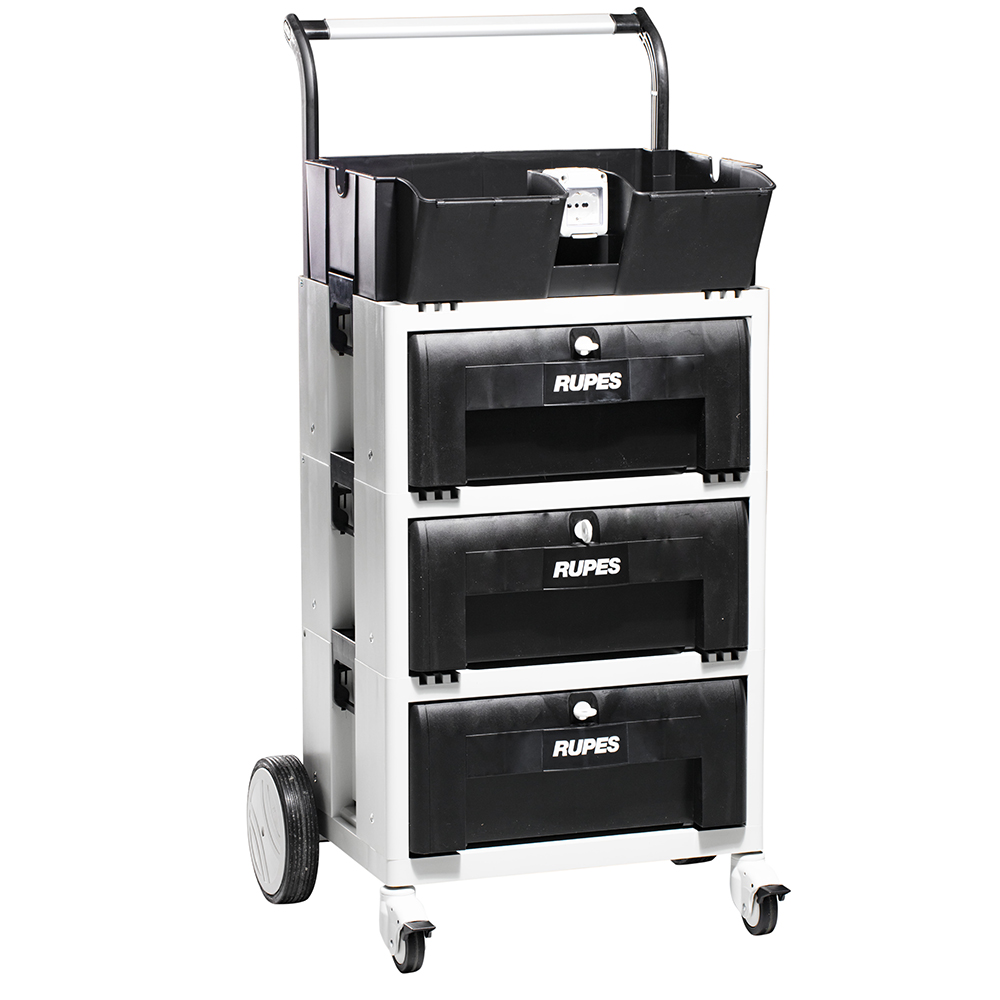 polishing trolley 3 drawes