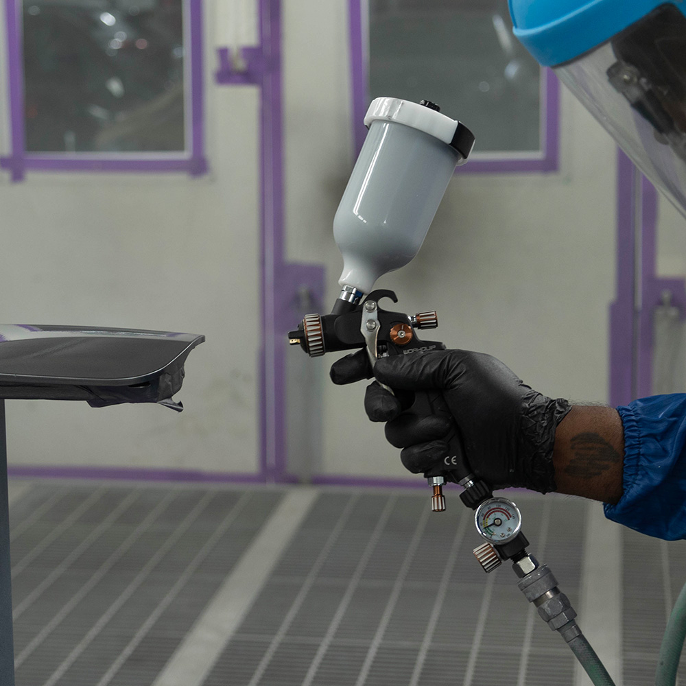 workquip x1 mini spray gun 1.0mm