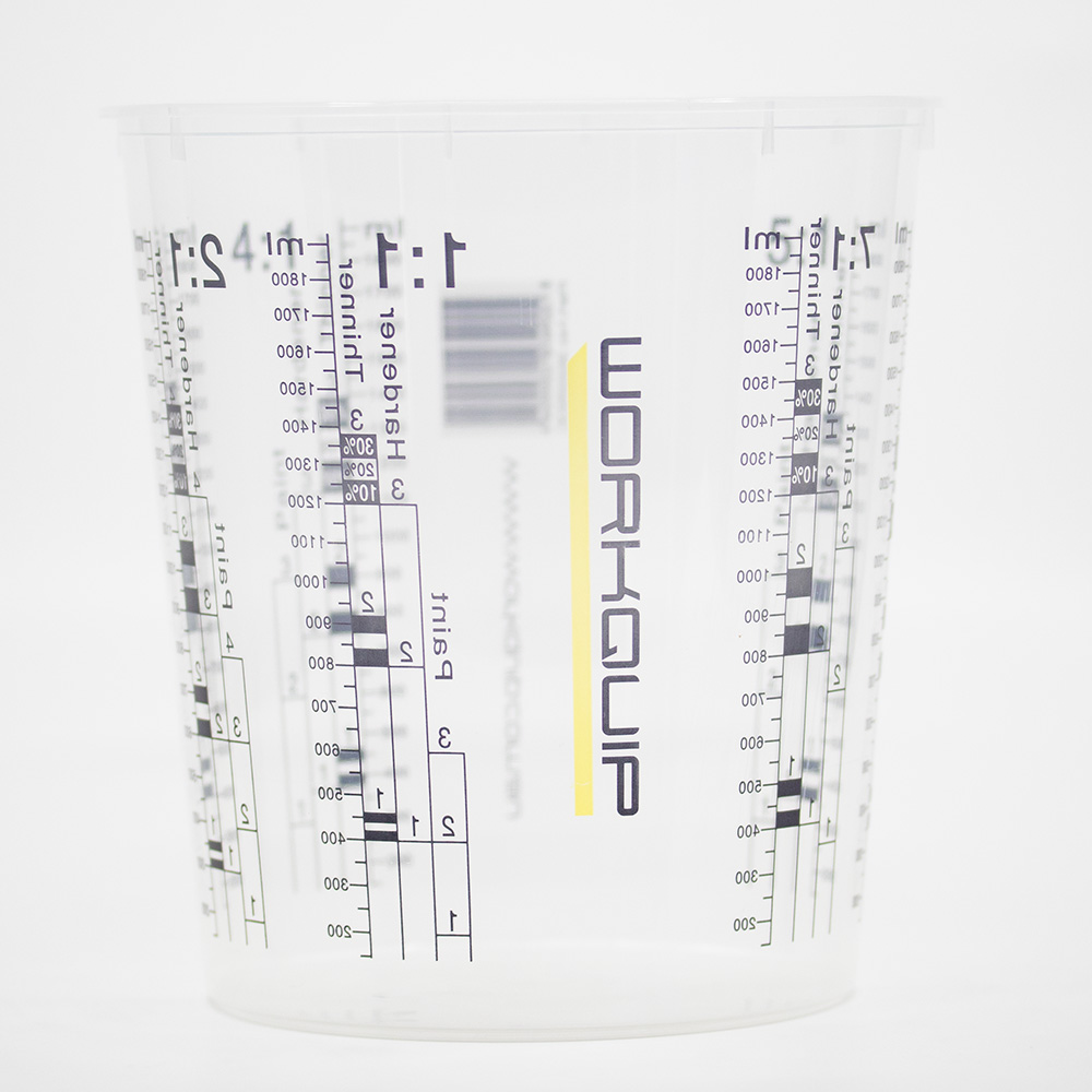 workquip paint mixing cup 2.25l