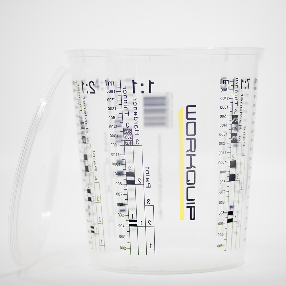 workquip paint mixing cup 2.25l