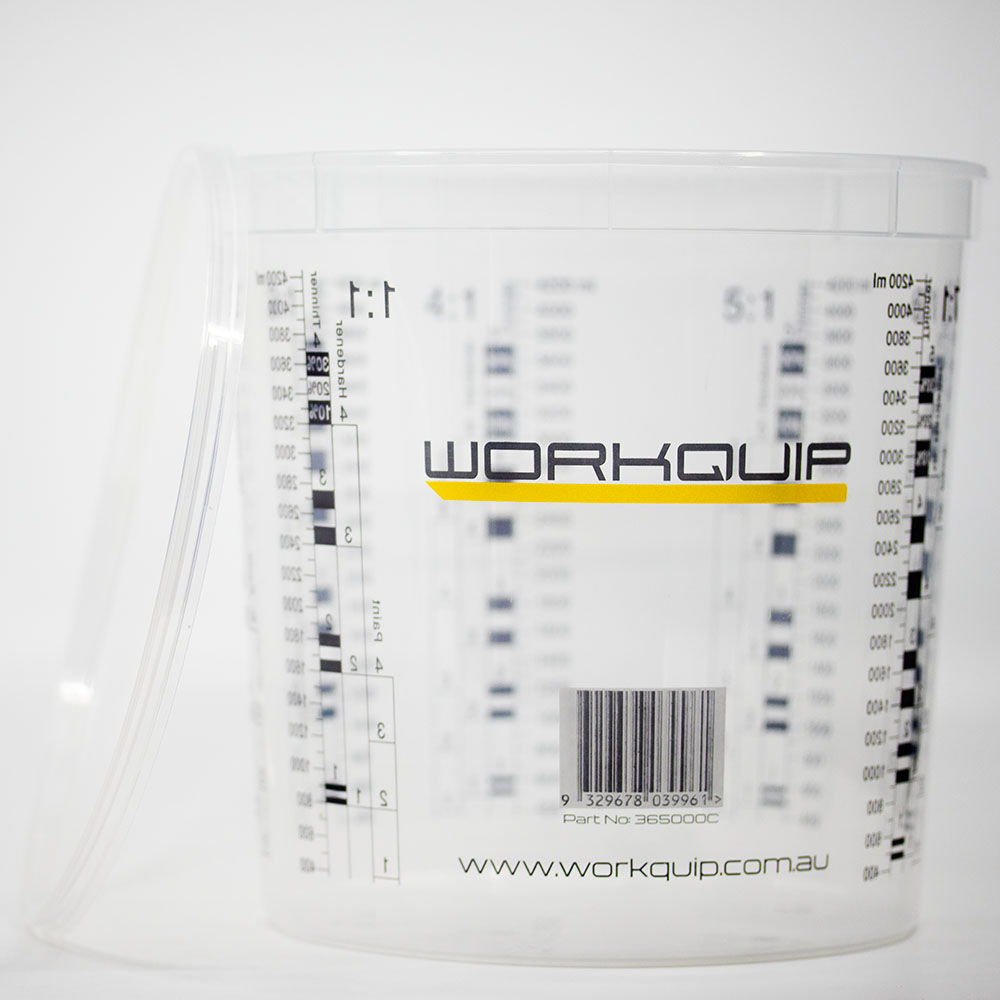 workquip paint mixing cup 5l